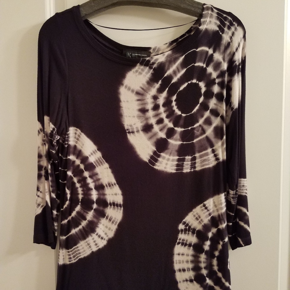 INC International Concepts Tie-Dye Top